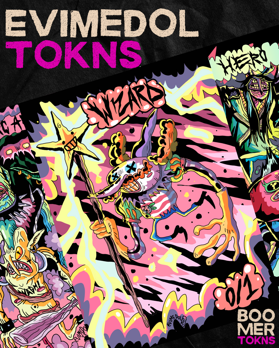 Wizard 0/1 By Evimedol Foil - Presale