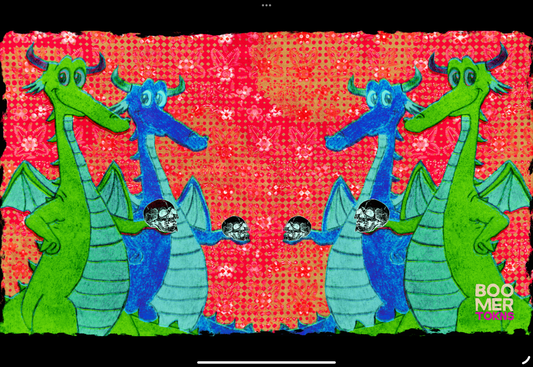 Weird Dragons Playmat